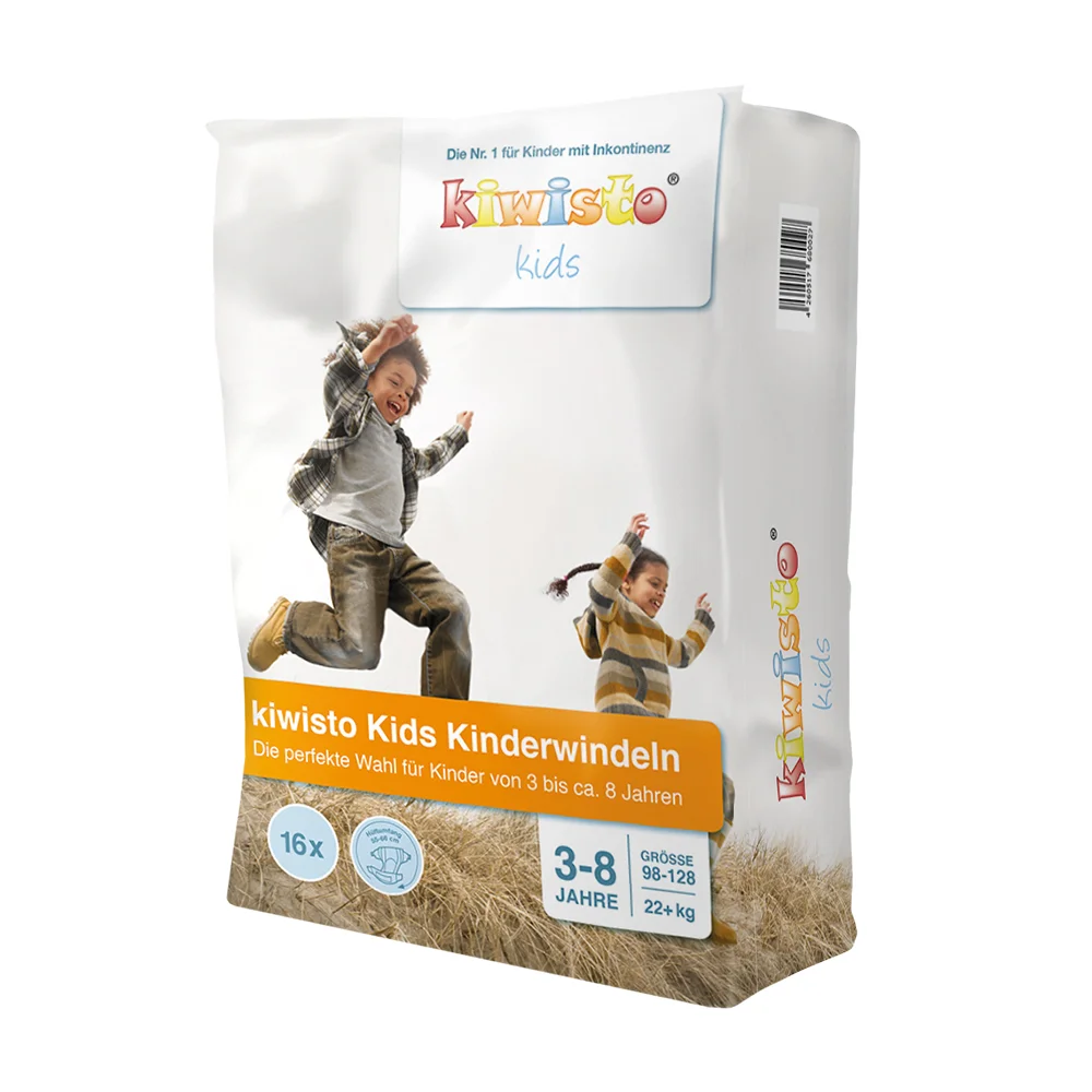kiwisto Kids Windeln – 3–8 Jahre, ab 22 kg