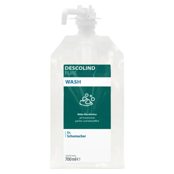 Dr. Schumacher DESCOLIND PURE WASH – milde Waschlotion im ESH Vacu-Bag, 700 ml