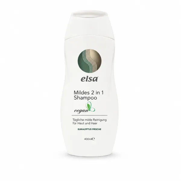 Elsa Veganes 2-in-1 Körper- und Haarshampoo – mild