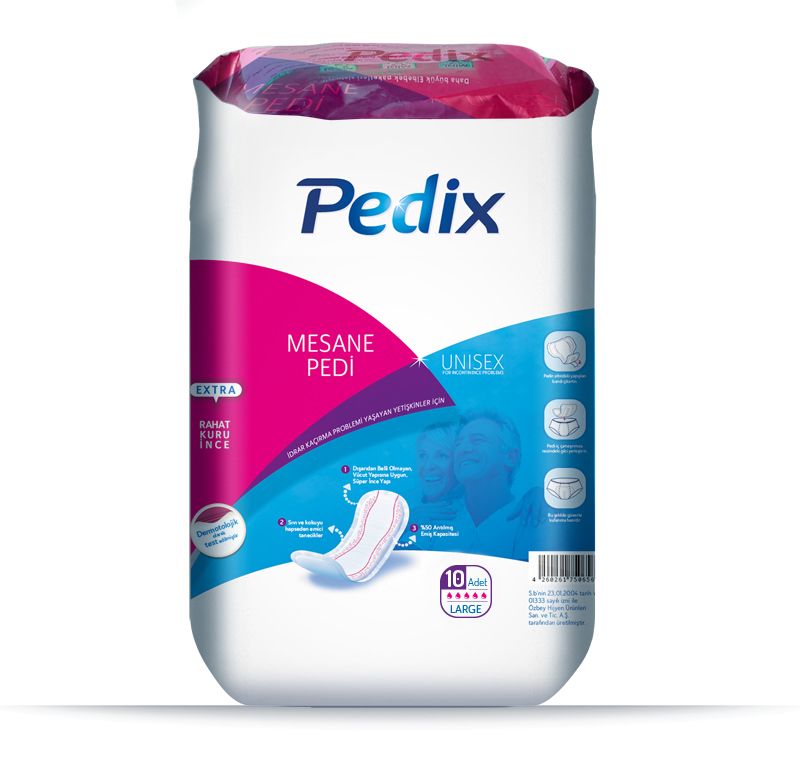Pedix Inkontinenzeinlagen – Sicherer Schutz und hoher Tragekomfort