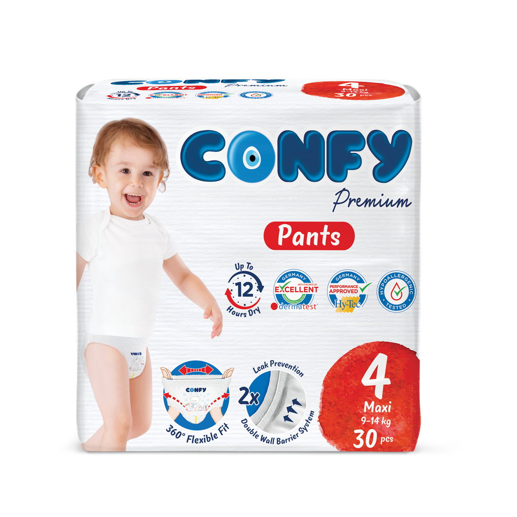 Confy Premium  Kinderwindelhosen Pants Größe 4 bis 6